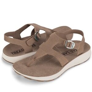 NIB Tread Labs Womens Albion Khaki Sandal AL W09KH Size 9
